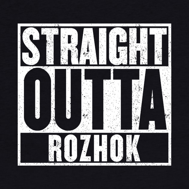 Straight Outta Rozhok t-shirt by mangobanana